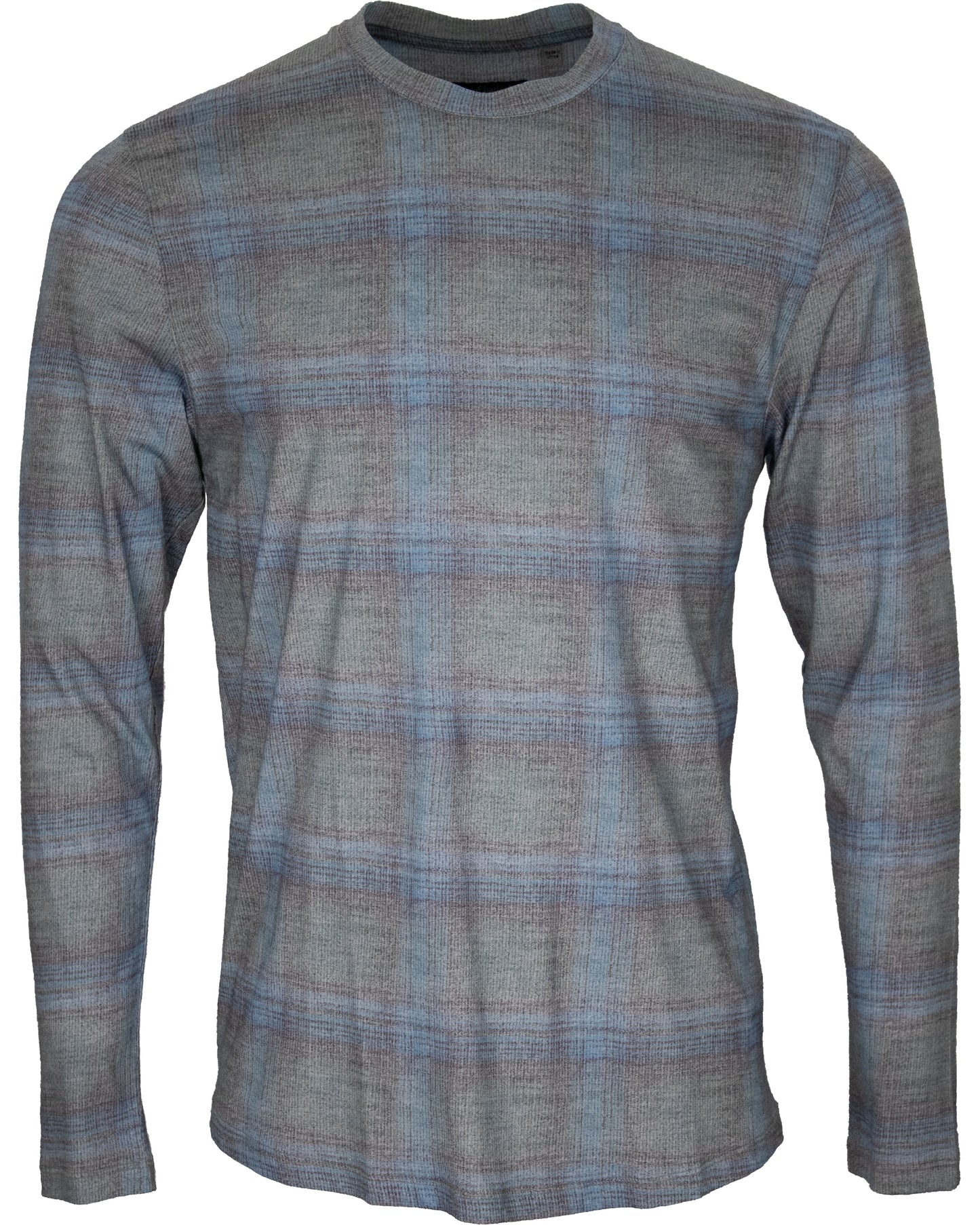 Monty Tartan Fog Crew Neck Tee