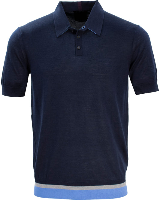 PILGRIM POLO SHIRT IN NAVY