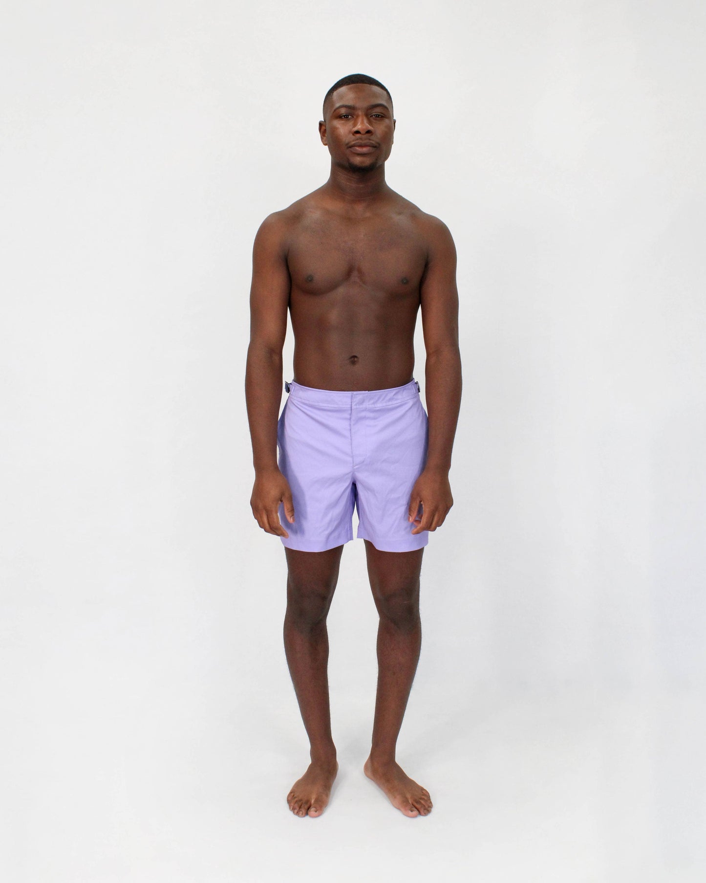 POOL OXFORD BADESHORTS – LAVENDEL
