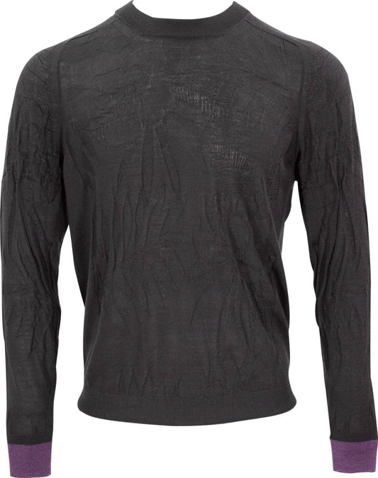 Kris Crew Schwarzer Pullover