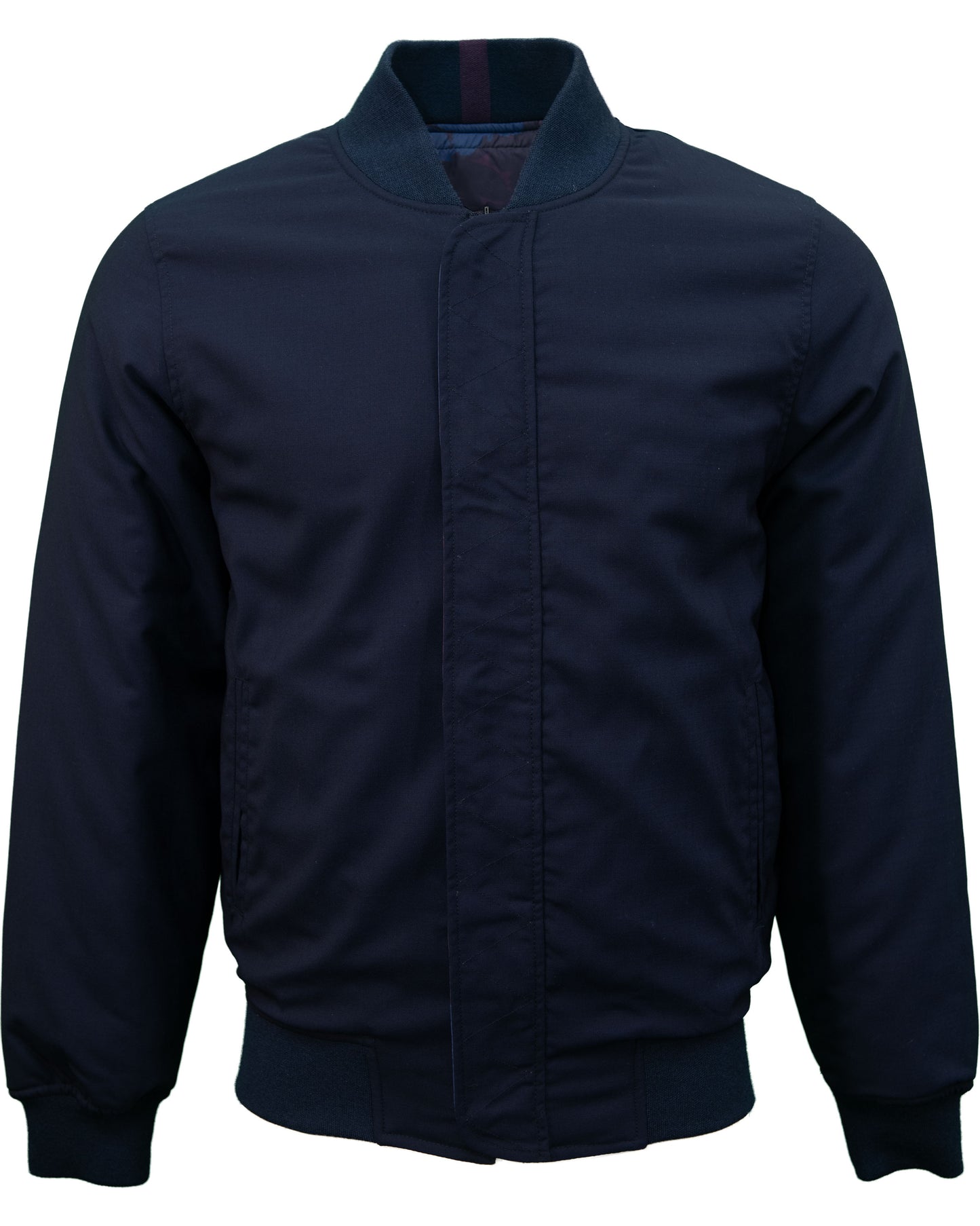 JENKIN REVERSIBLE BLOUSON JACKET - NAVY