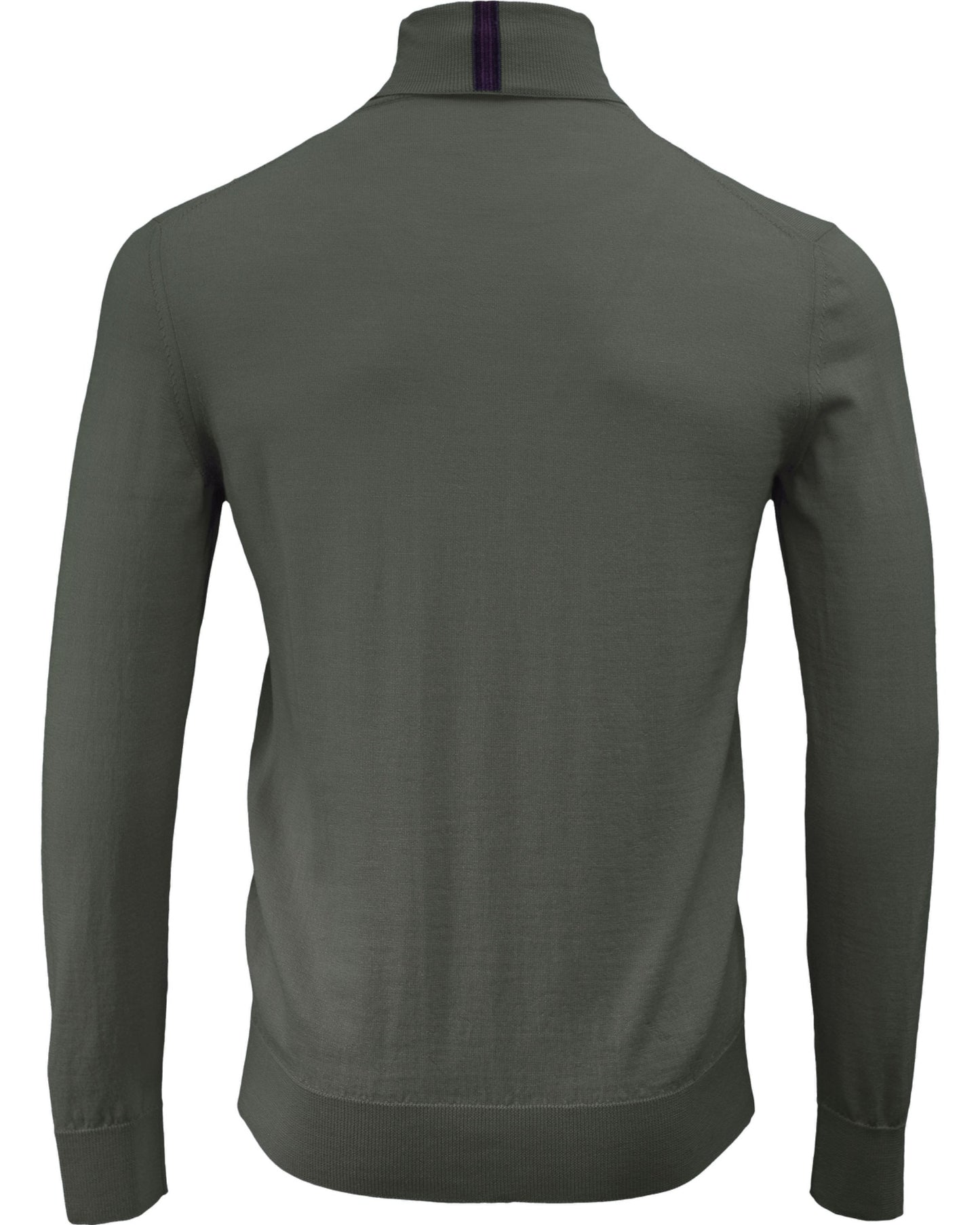 RONAN MERINO TURTLENECK SWEATER - SAGE