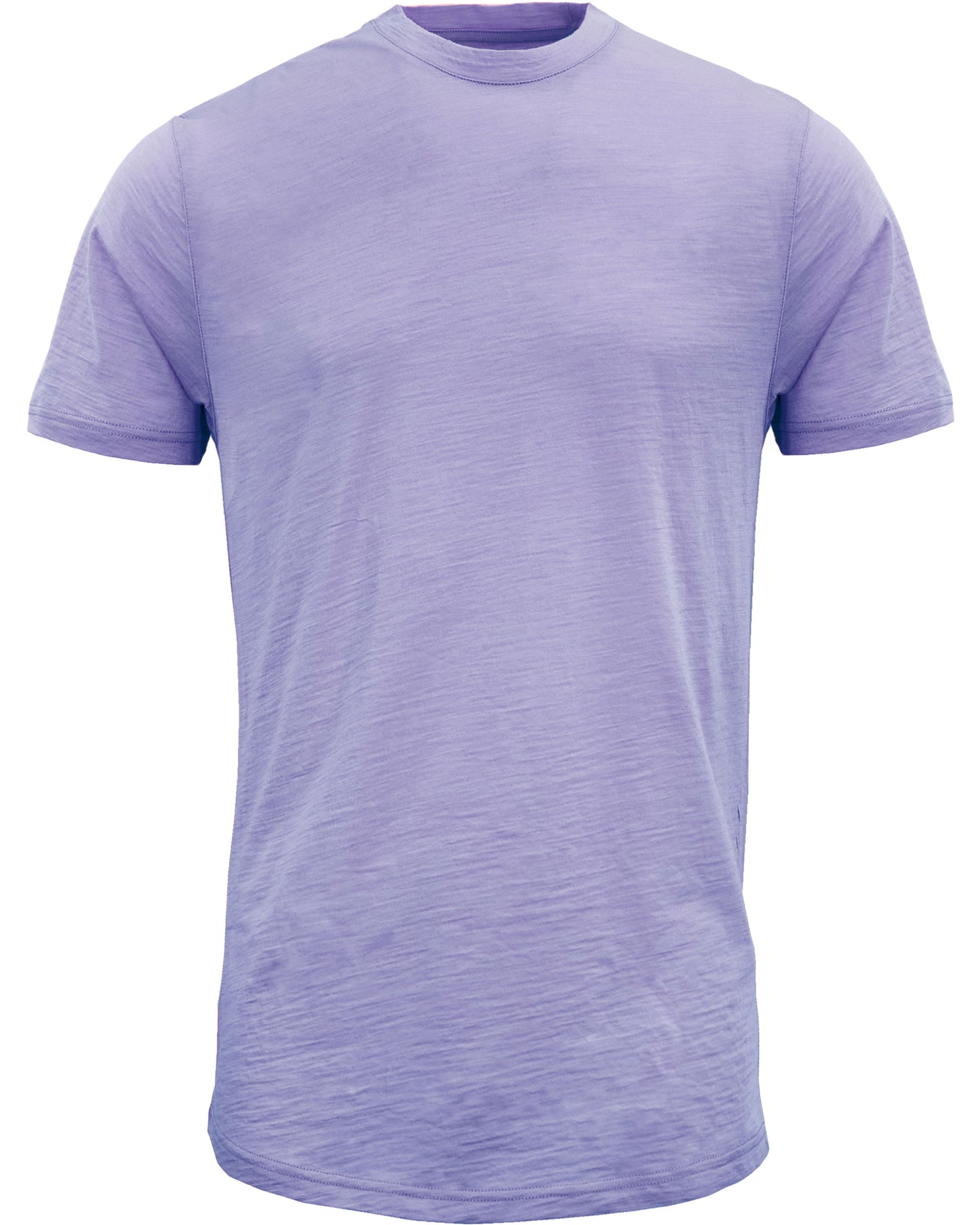 CASSIUS MERINO JERSEY CREW NECK SHIRT - LAVENDER