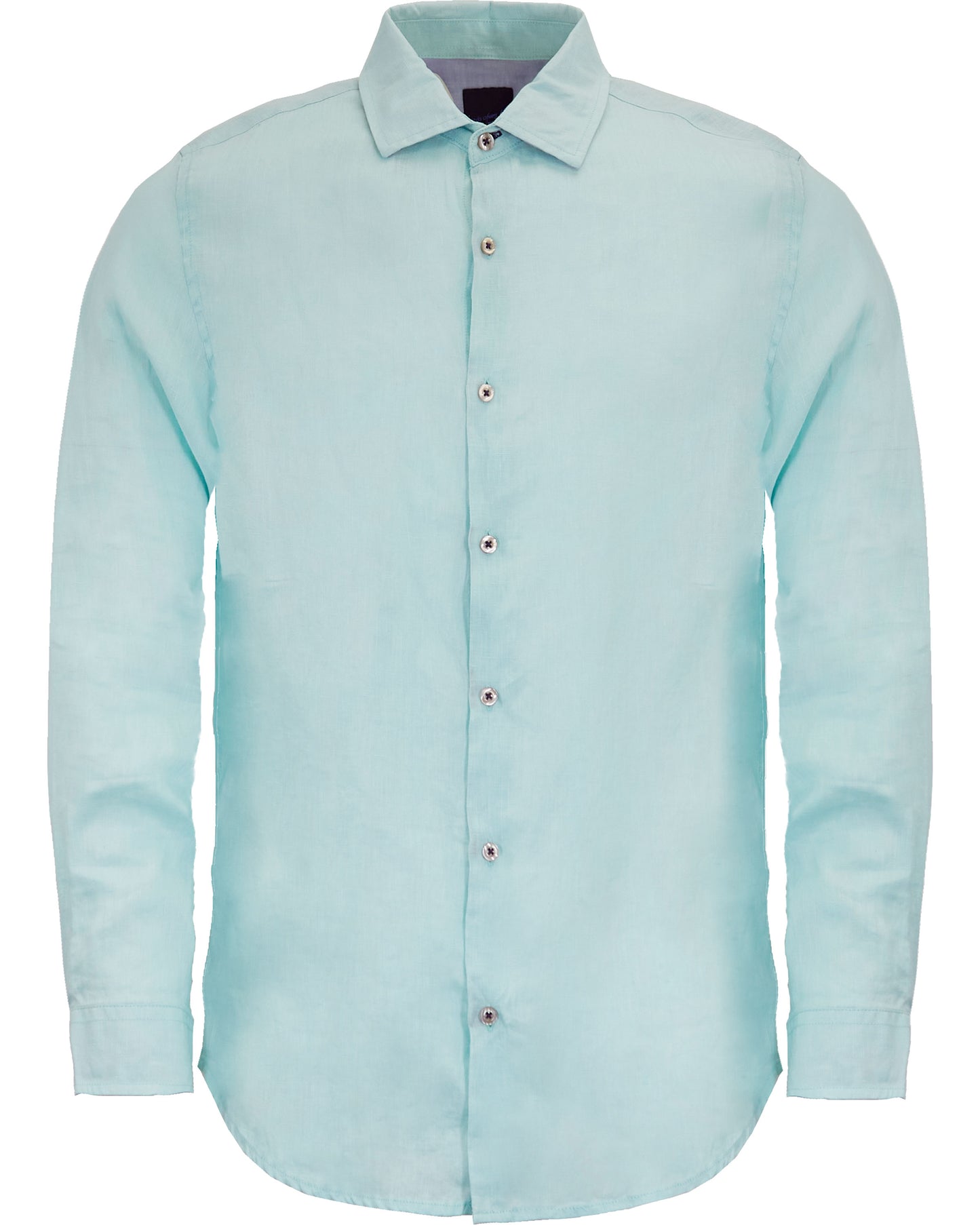 LAURENT LINEN SHIRT - PEPPERMINT
