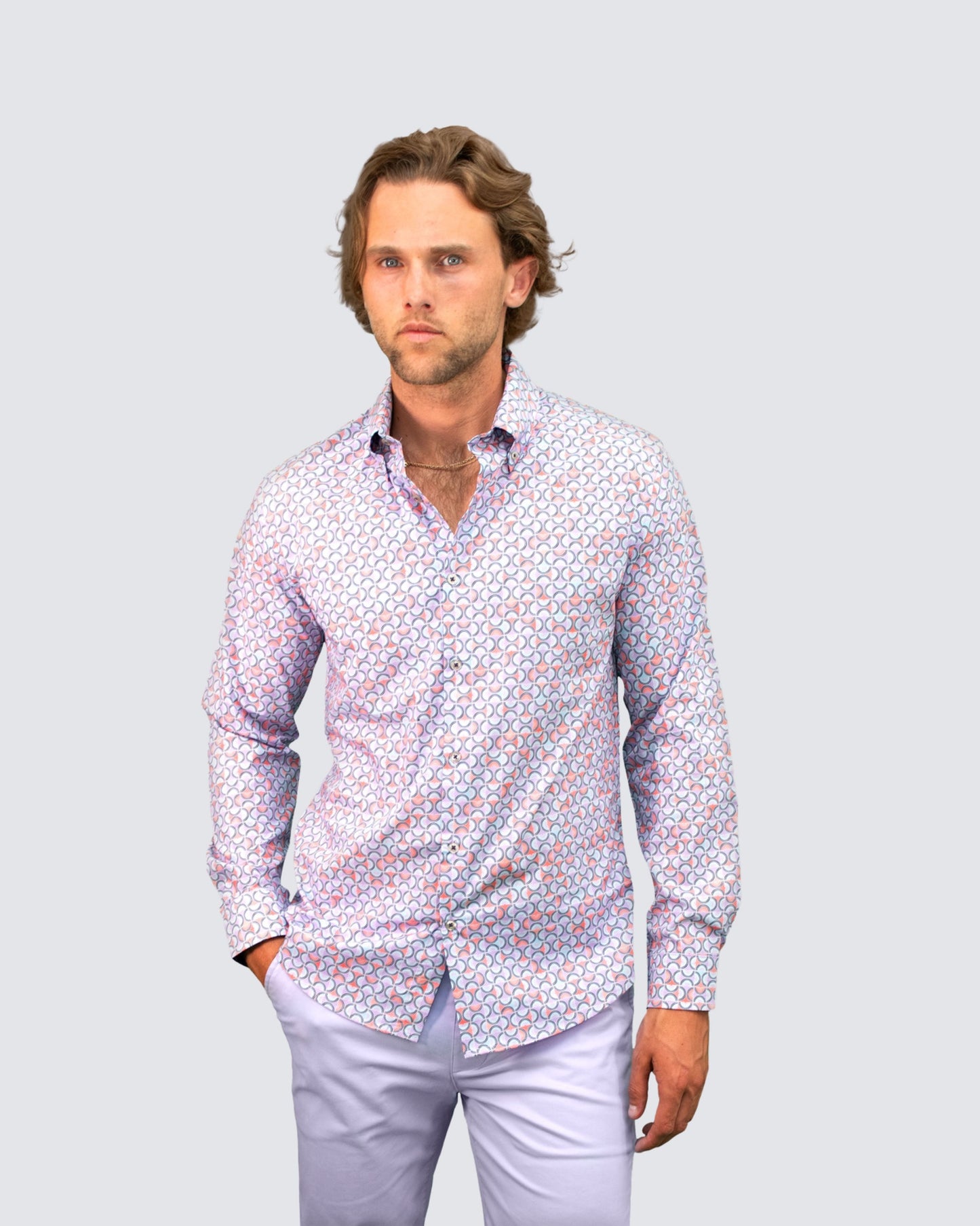 MITCHELL ARCHES SHIRT - PINK