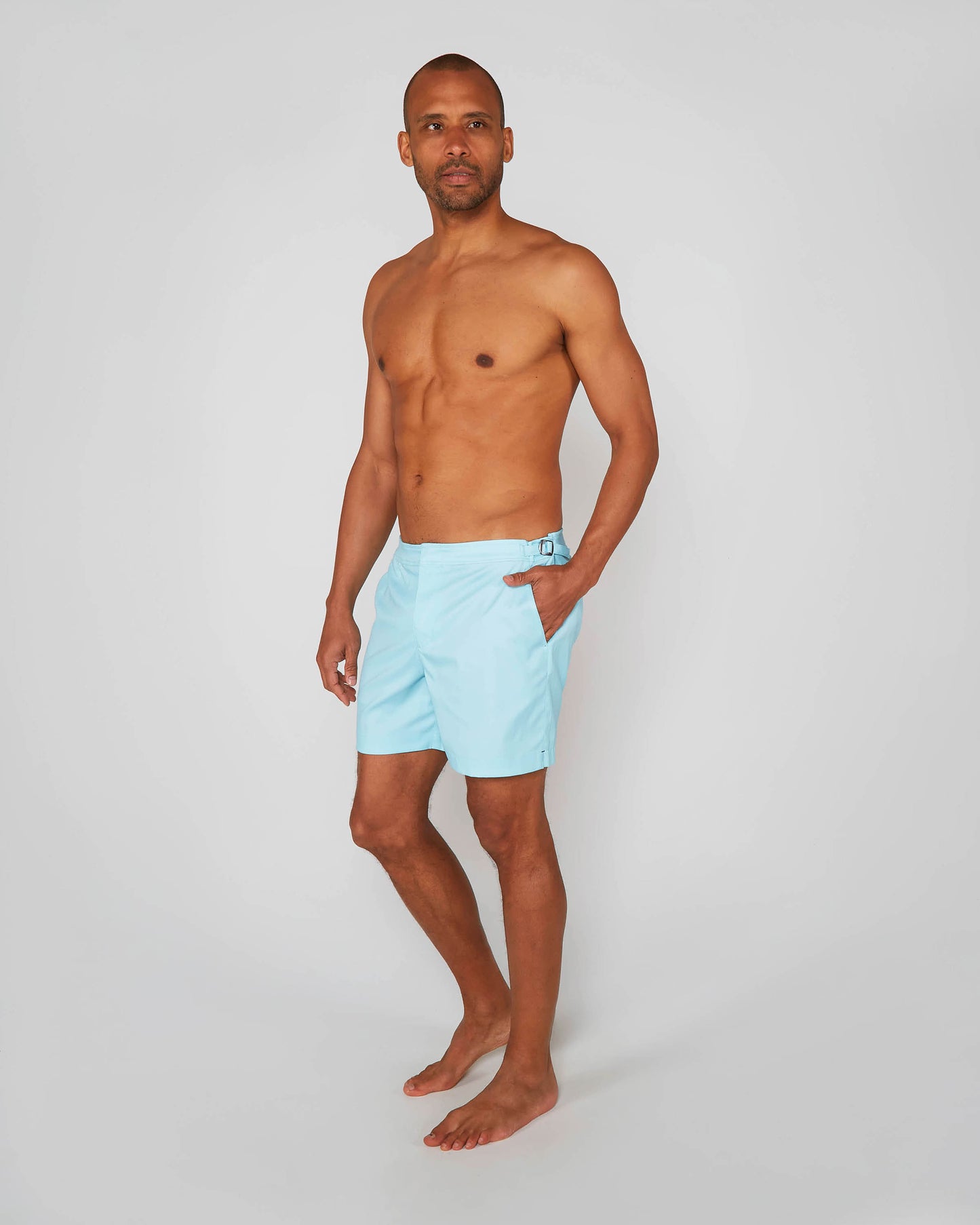 NEPTUNE OXFORD TAILORED SWIM SHORT - SPEARMINT