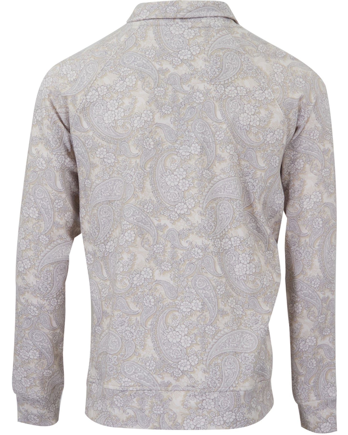 NEVILLE PAISLEY ROMANCE FULL-ZIP JACKET - IVORY