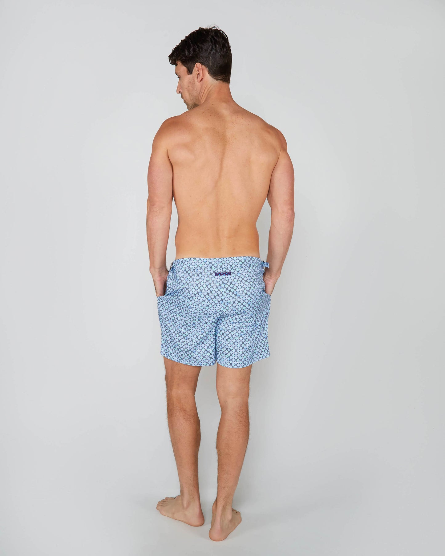 POOL ARCHES SWIM SHORT - BLUE
