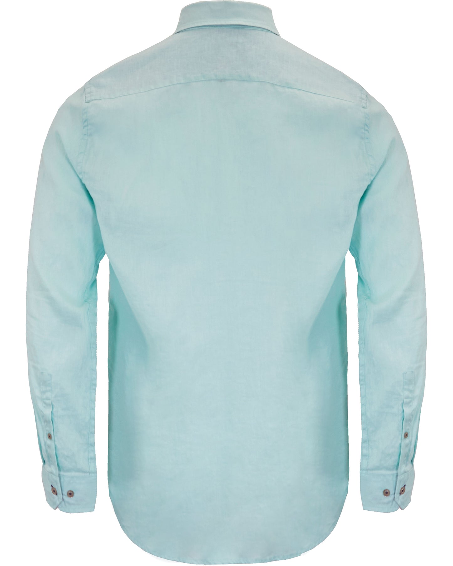 LAURENT LINEN SHIRT - PEPPERMINT