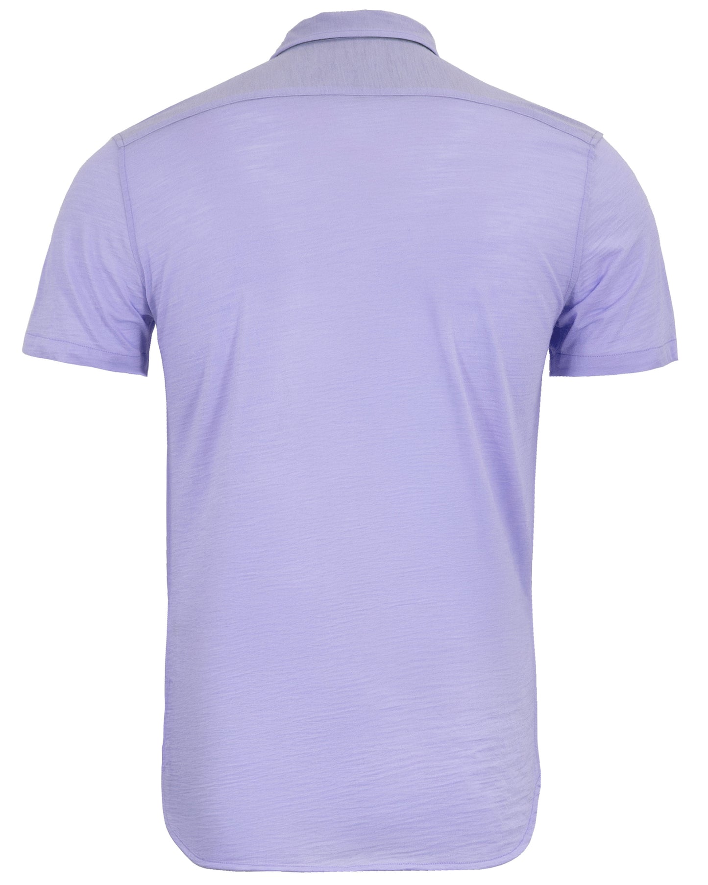 TOBIAS MERINO SHIRT IN LAVENDER