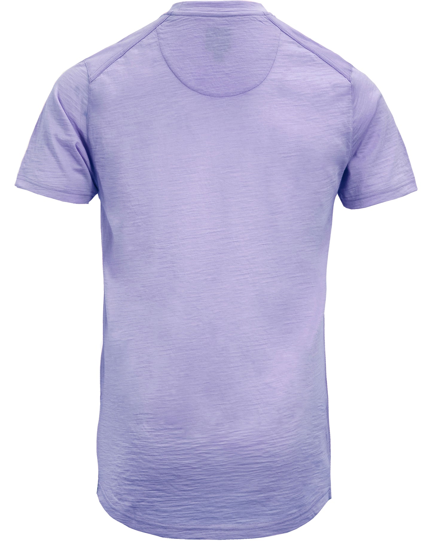 CASSIUS MERINO JERSEY CREW NECK T-SHIRT - LAVENDER
