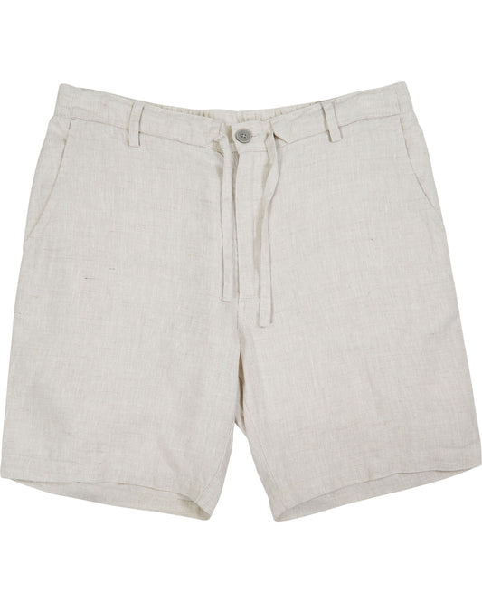 DEVONSHIRE LINEN SHORT - NATURAL