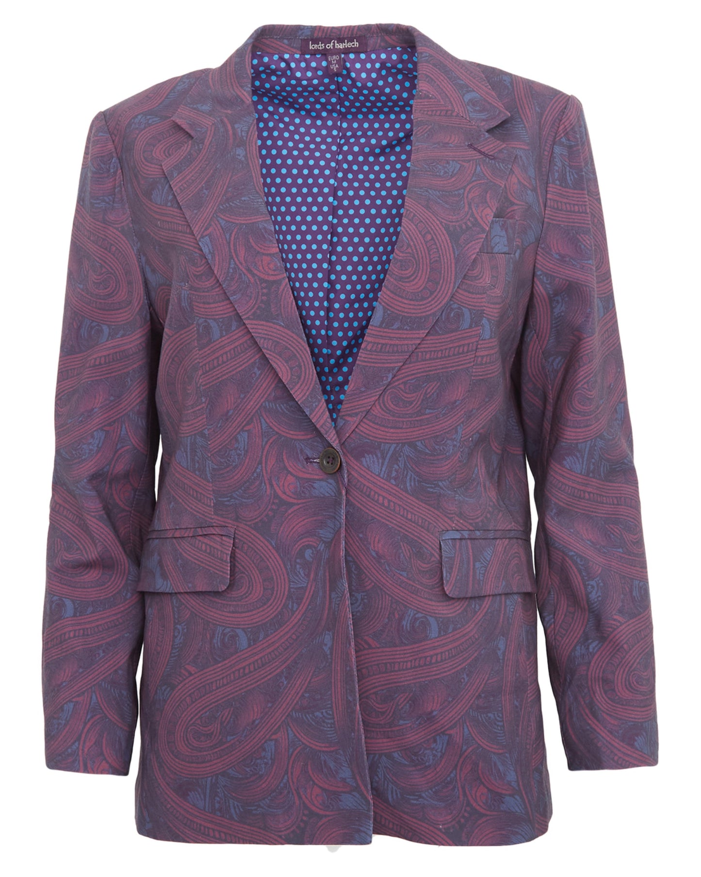 JULIA TAILORED JACKET - BADALONA PLUM