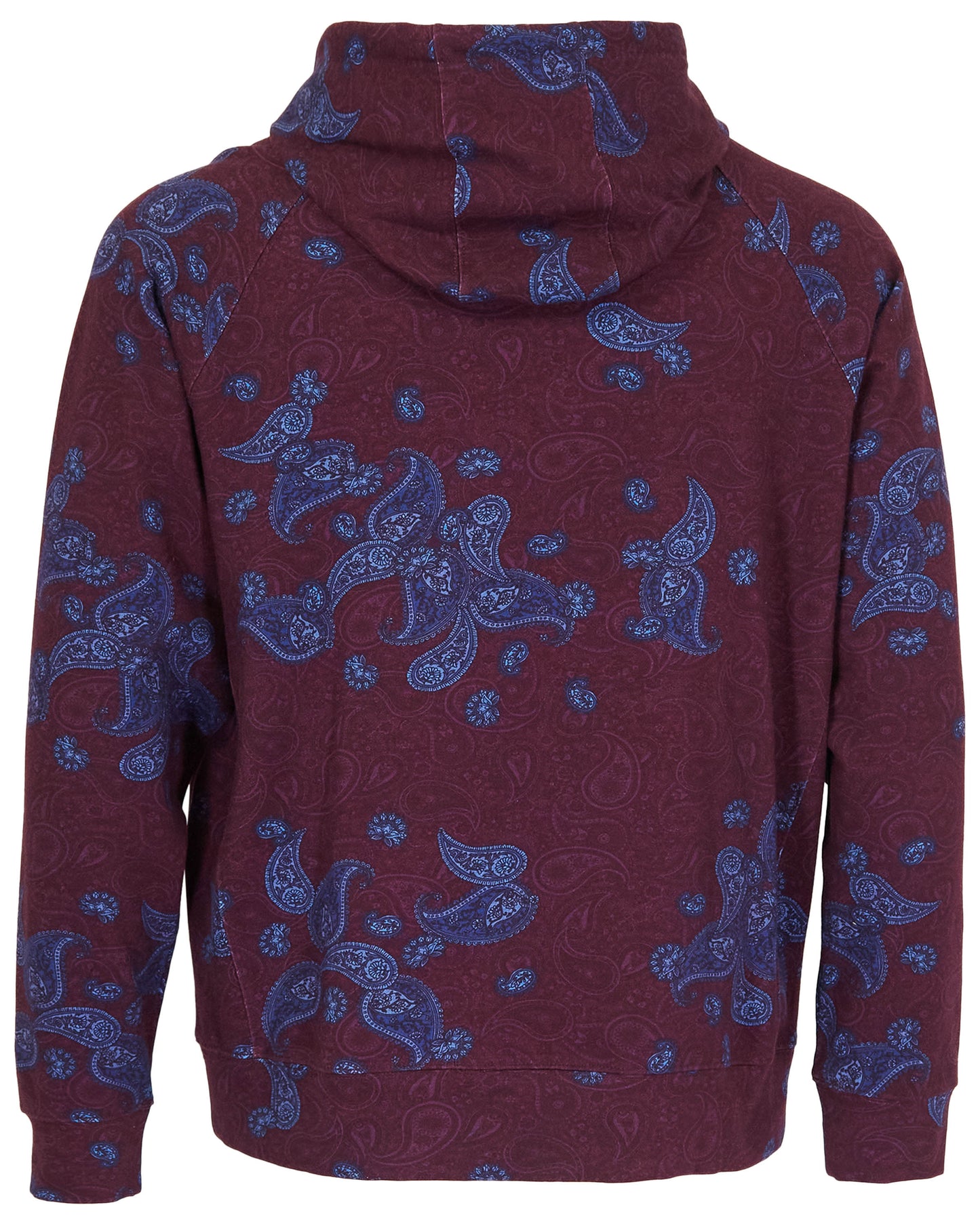 HANK MONTGAT PAISLEY HOODIE - PLUM