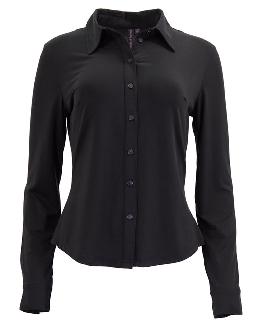 STEPHANIE SHIRT - BLACK