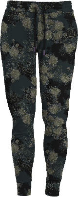 JAY LANS FLORAL BLACK MEN'S KNIT JOGGER