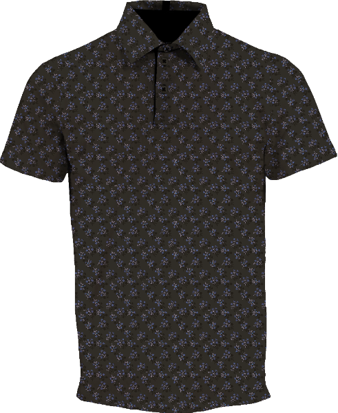 PIETRO VIENNA FLORAL BROWNIE MEN'S KNIT TOP