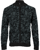 FREDERICK BLONS GEO SMOKE MEN'S SWEATER