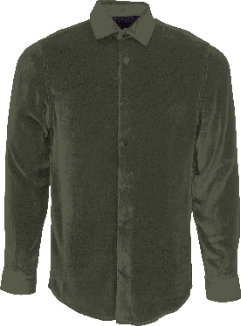 NED SAGE MEN'S VELVET LONG-SLEEVE SHIRT