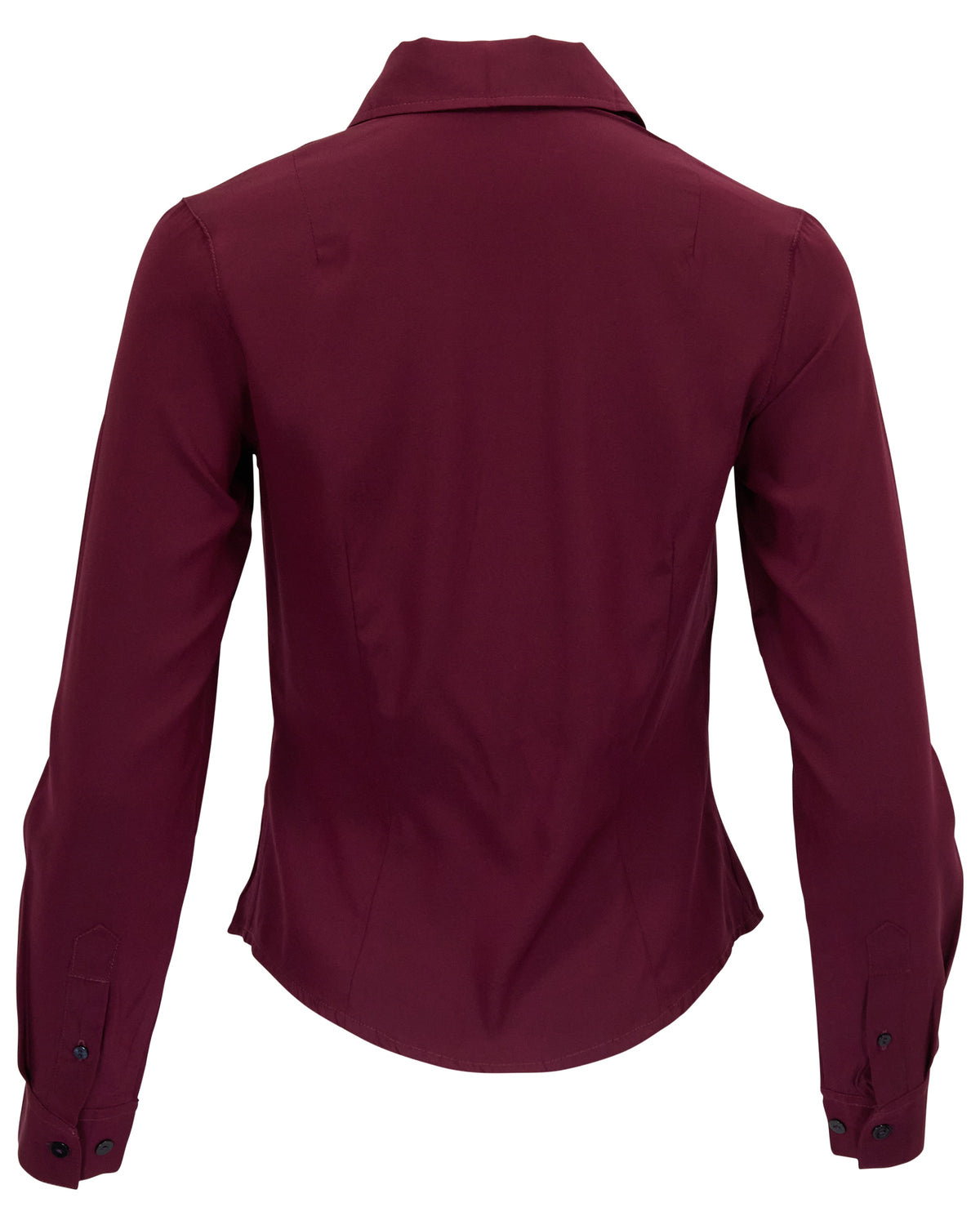 SUTTON PORT WOMEN'S STRETCH SILK LONG-SLEEVE SHIRT