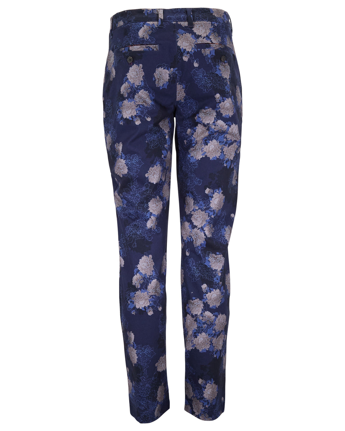 JACK LANS FLORAL NAVY MEN'S STRETCH CHINO PANT