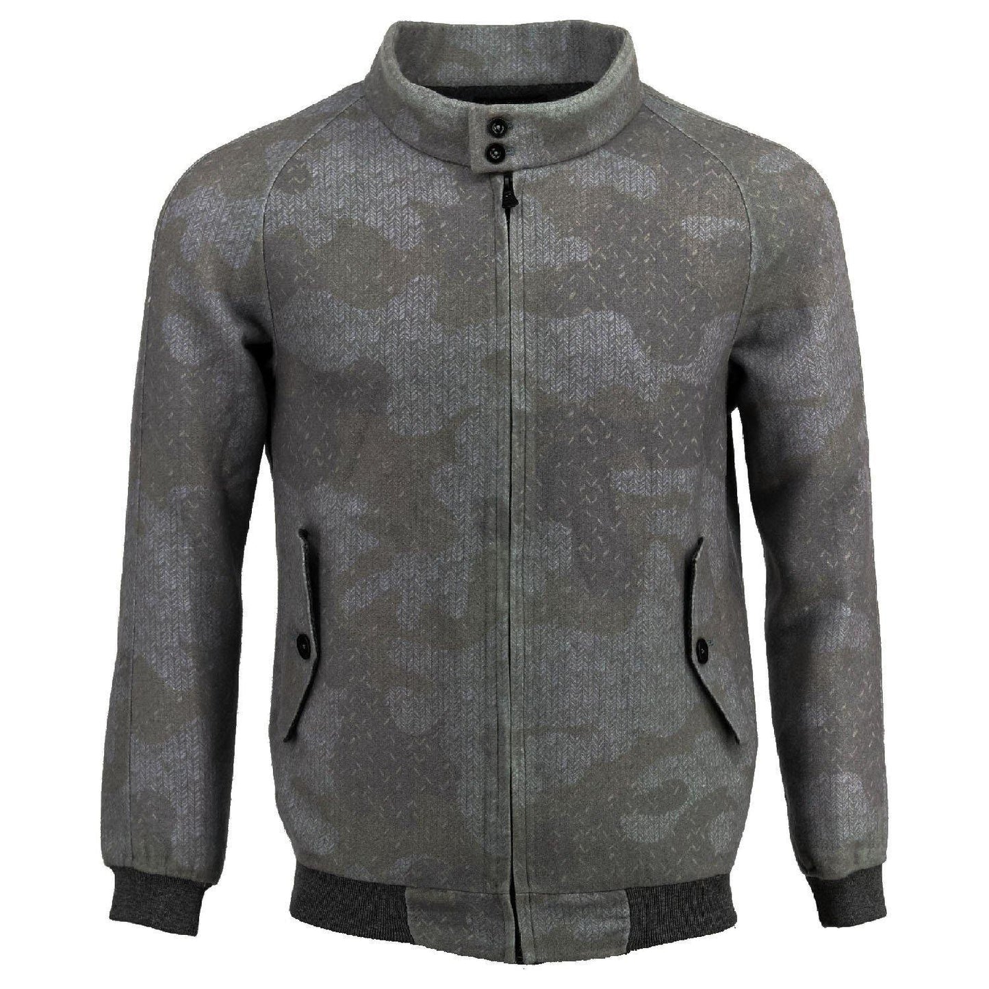 Barry Doublewool Chevron Camo Grey