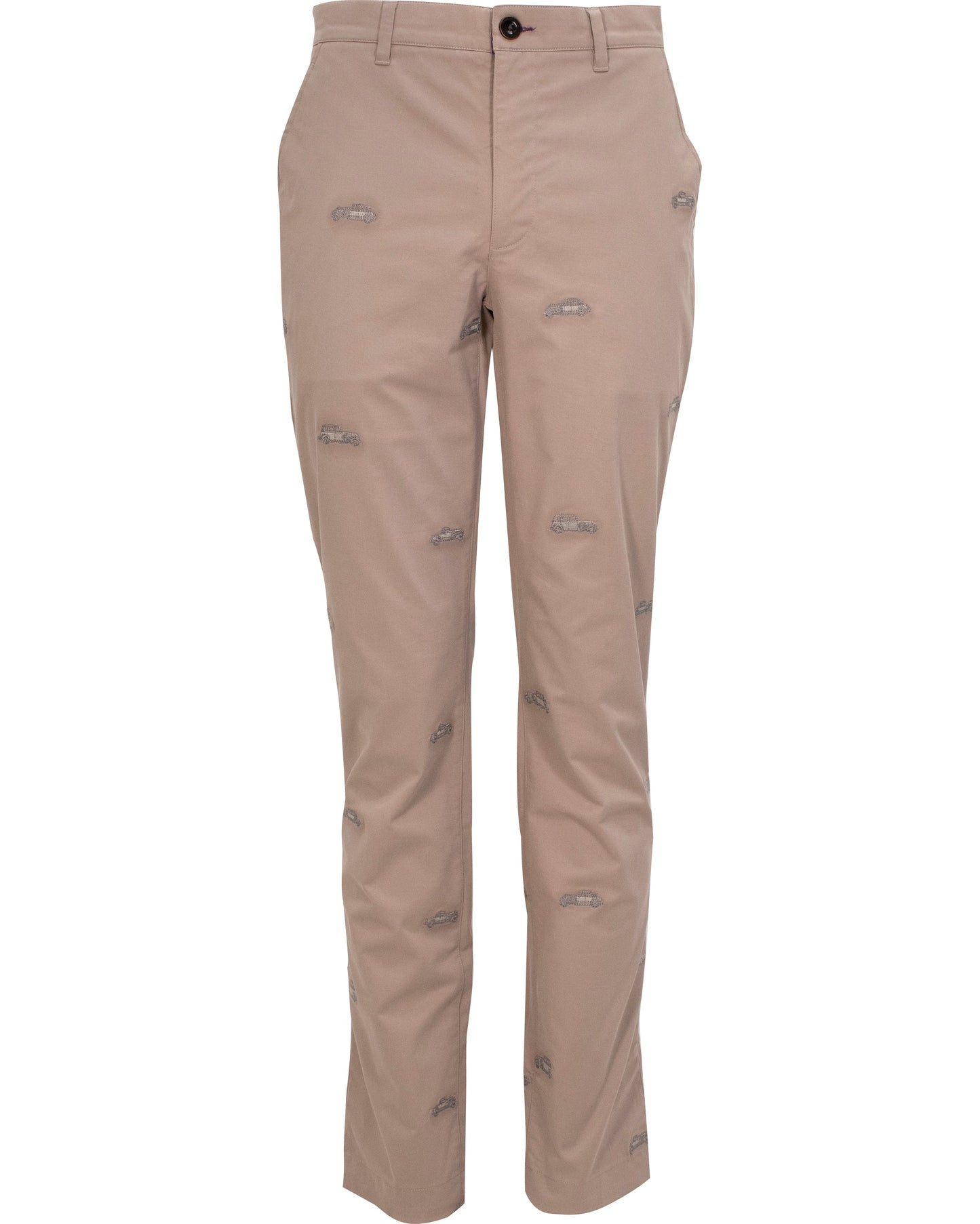 Charles Cars Embroidery Elephant Pants