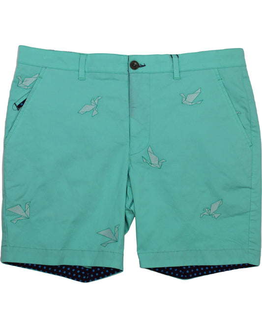 Edward Origami Birds Seafoam