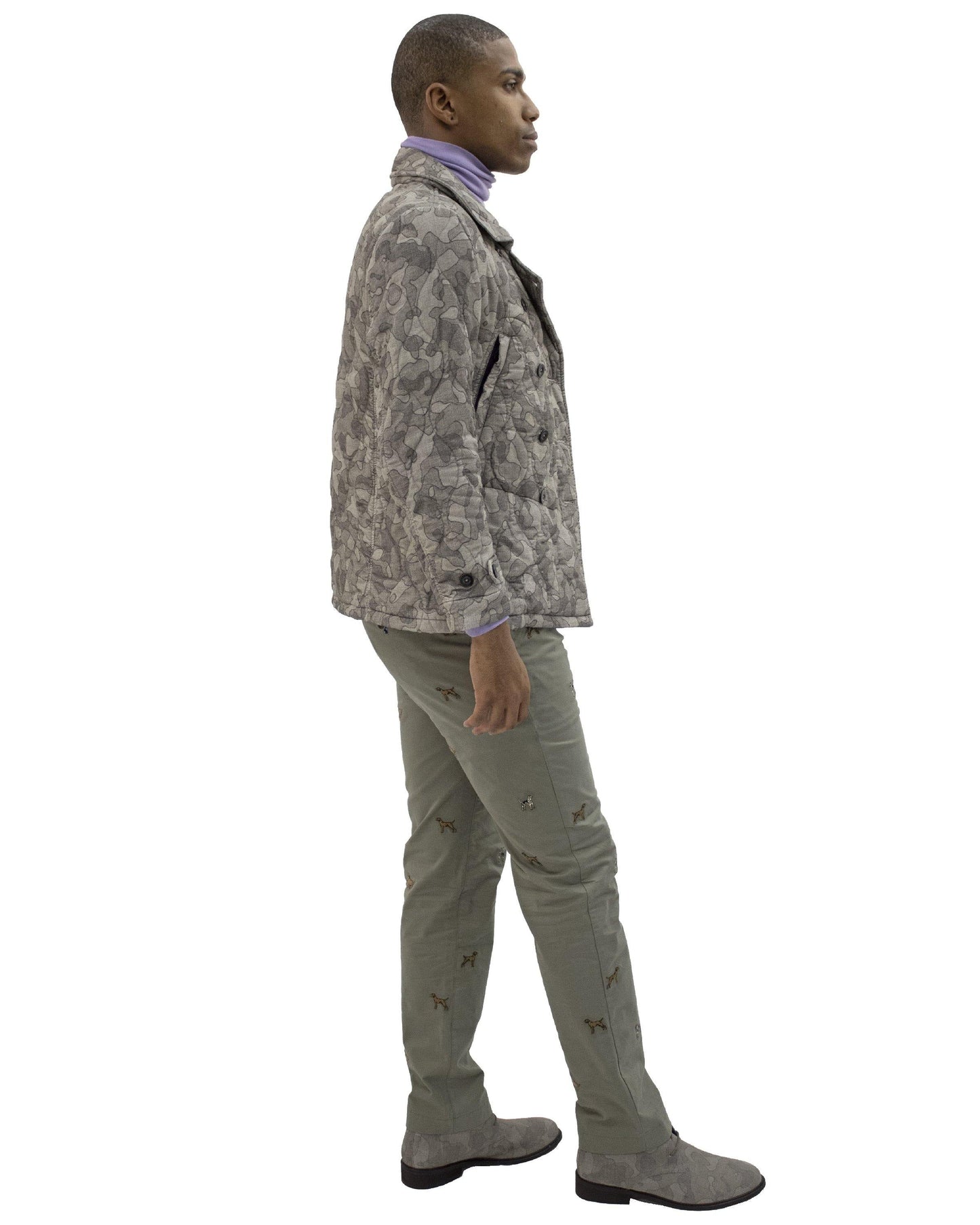 Fritz Art Camo Moss Military Jacket