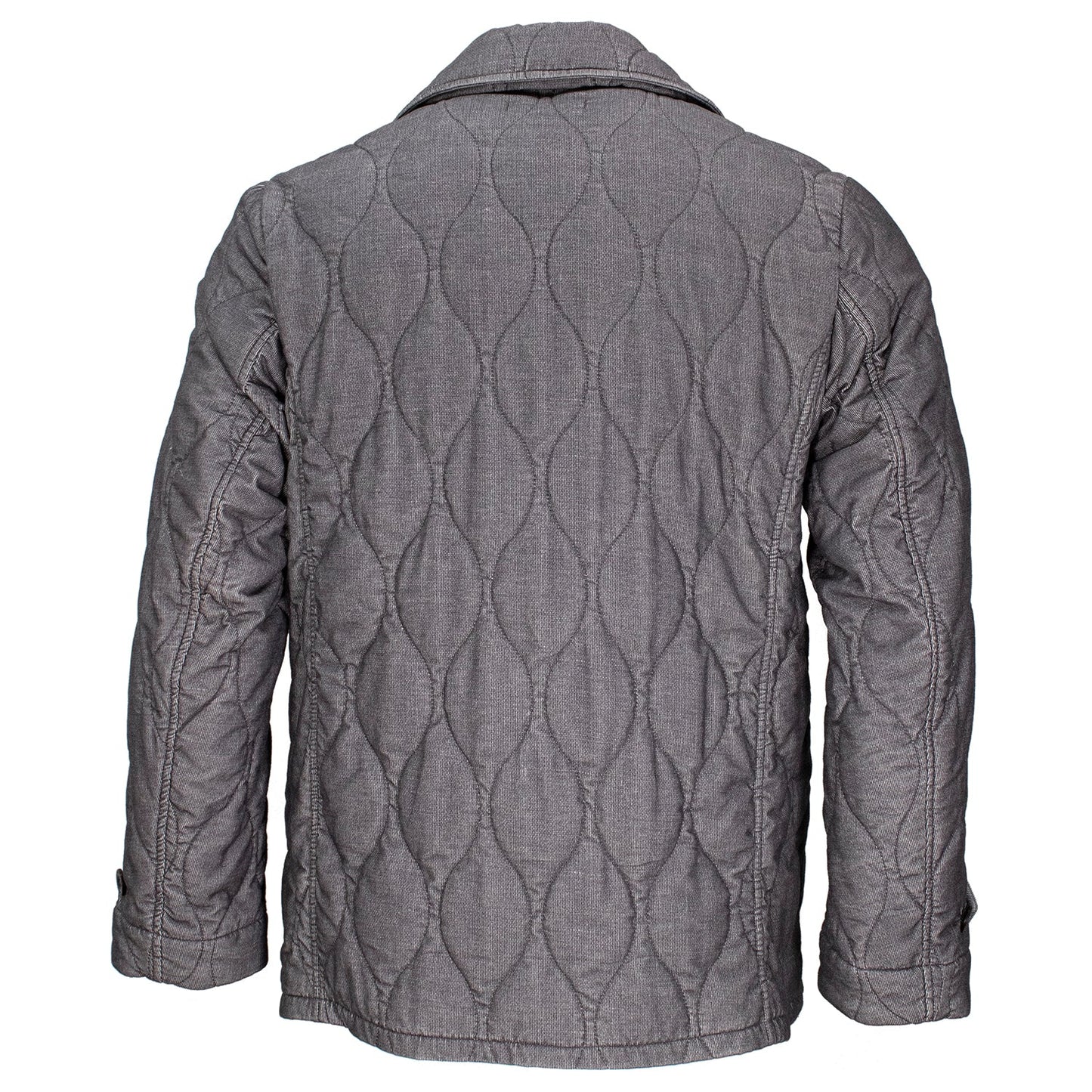 Fritz Cord Charcoal Military Jacket