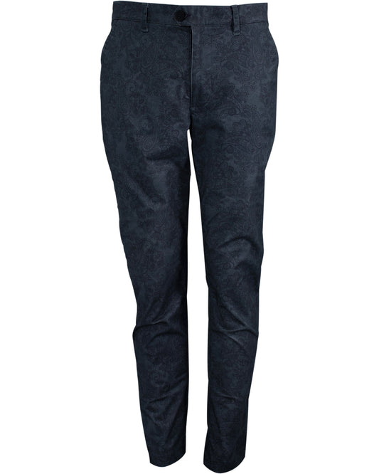 JACK LUX PAISLEY SWIRL PANT IN BLACK