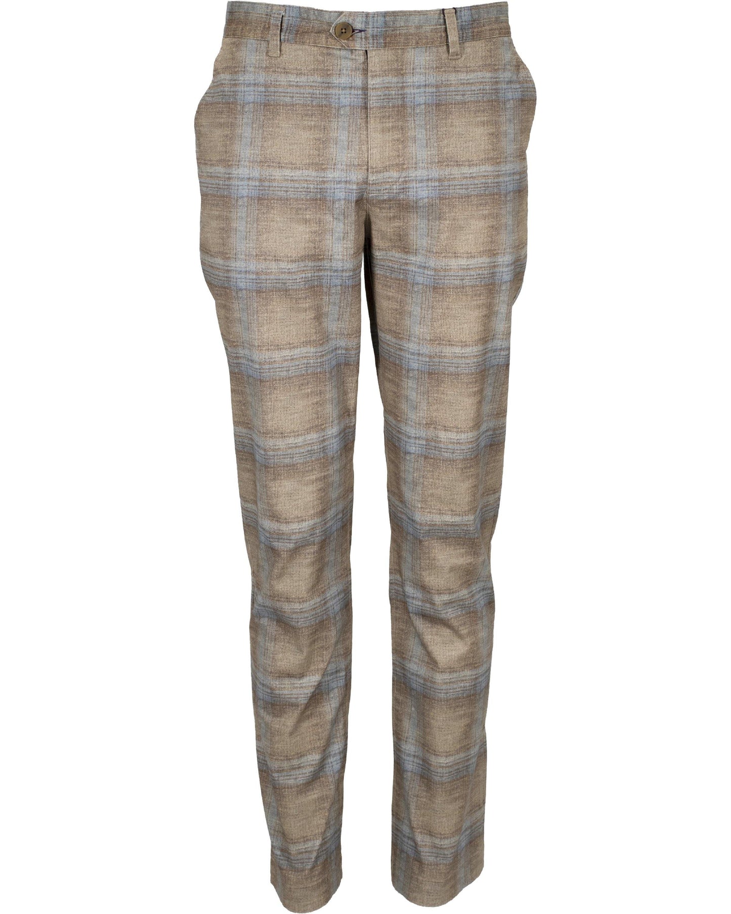 Jack Lux Tartan Camel Pants