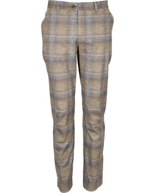 Jack Lux Tartan Camel Pants