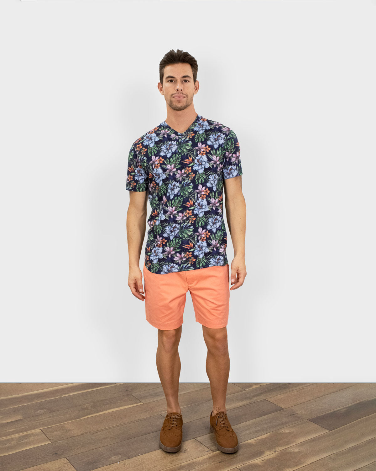 MAZE COLORFUL FLORAL NAVY