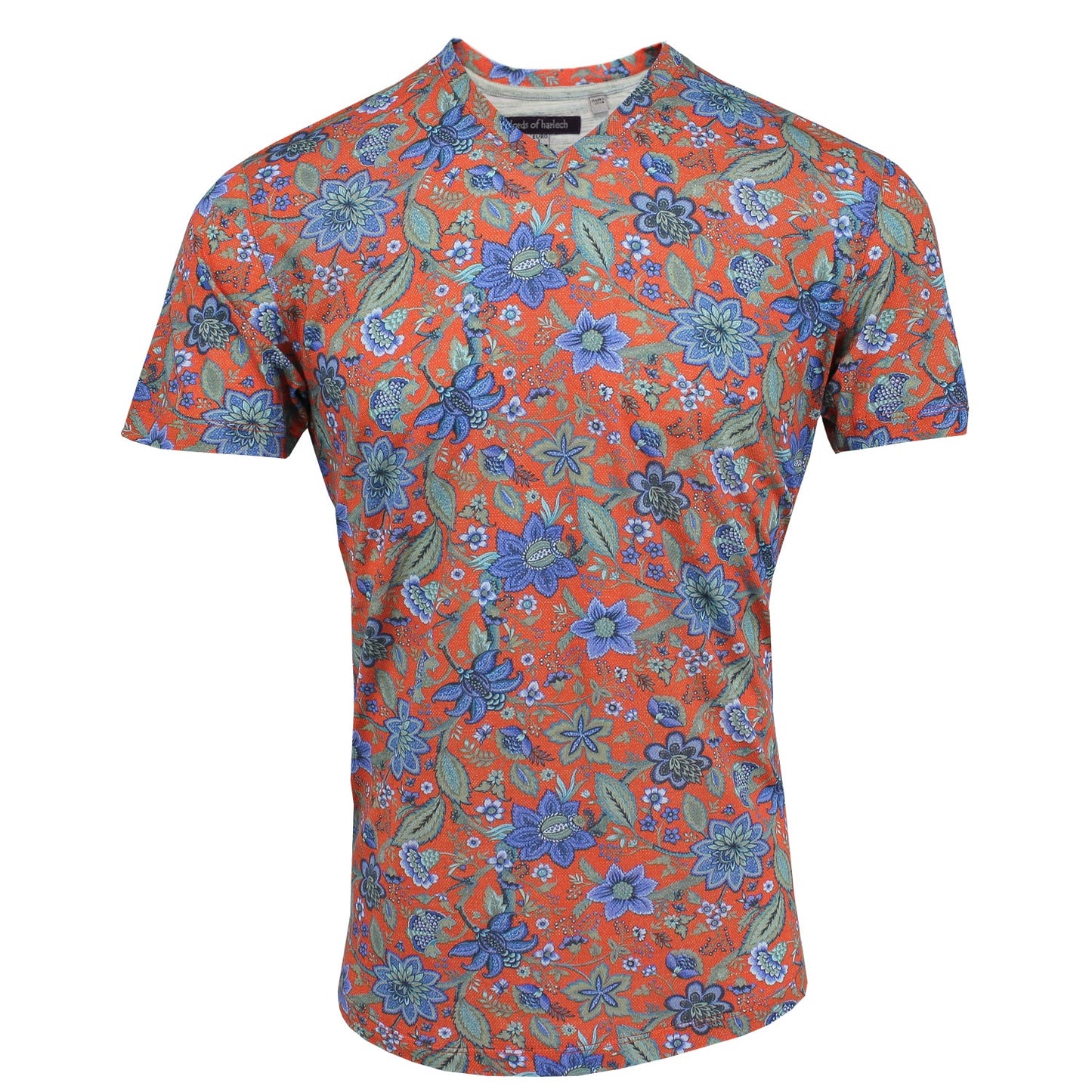 MAZE Floral Canvas Coral
