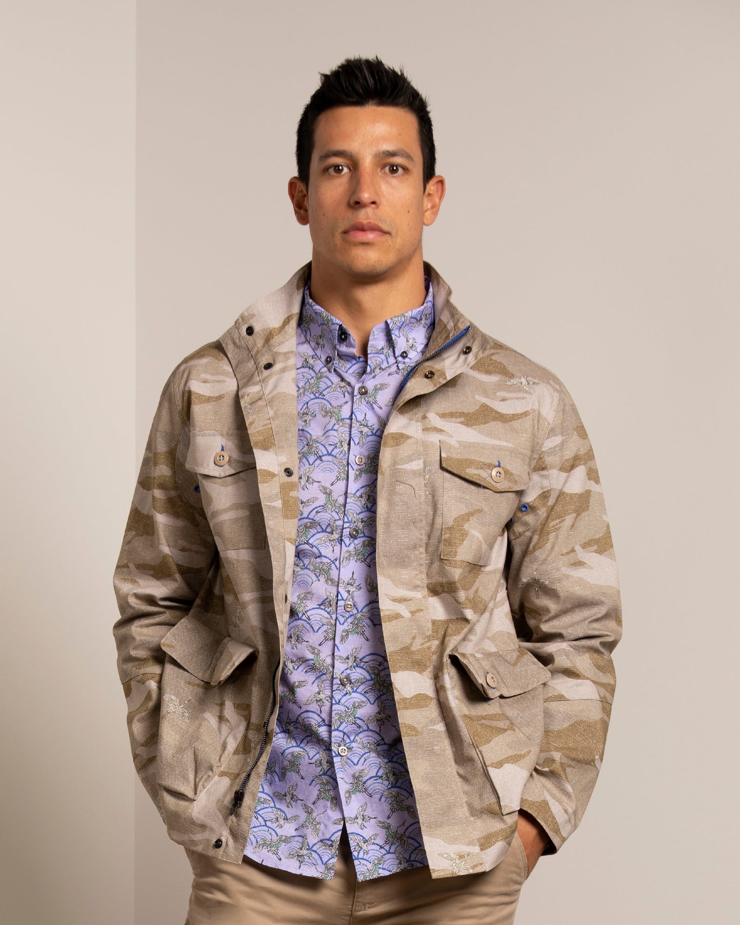 Mission Crane Camo Tan