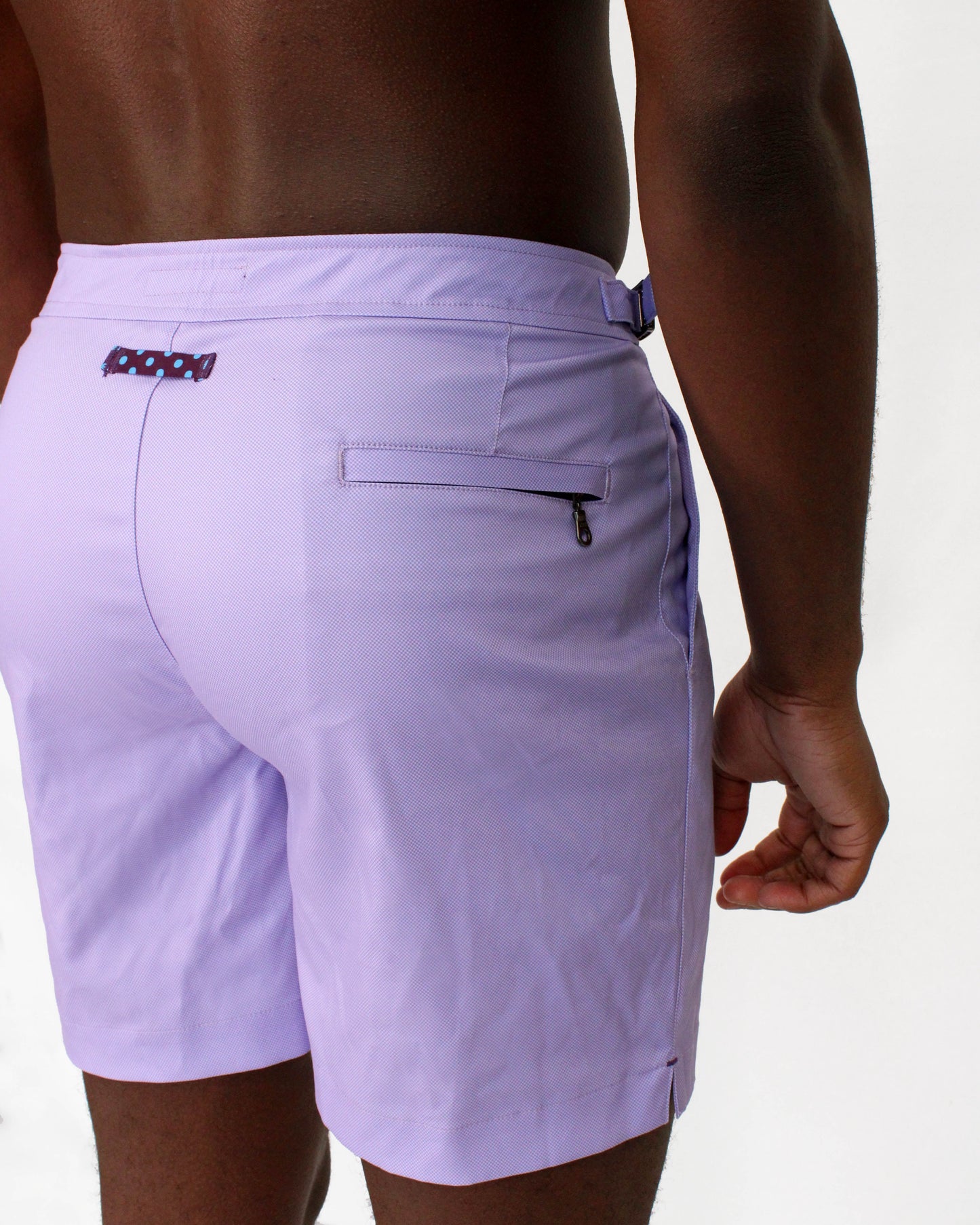 POOL OXFORD BADESHORTS – LAVENDEL