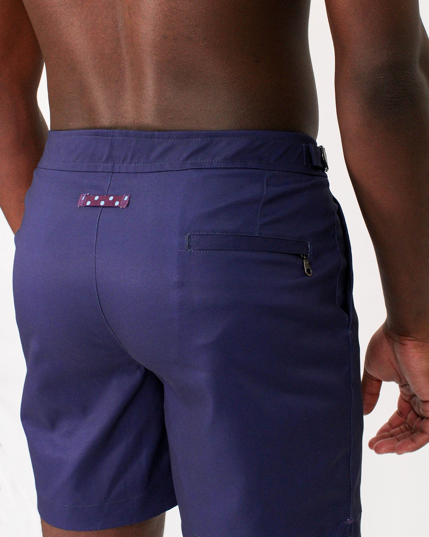 POOL OXFORD BADESHORTS – MARINEBLAU