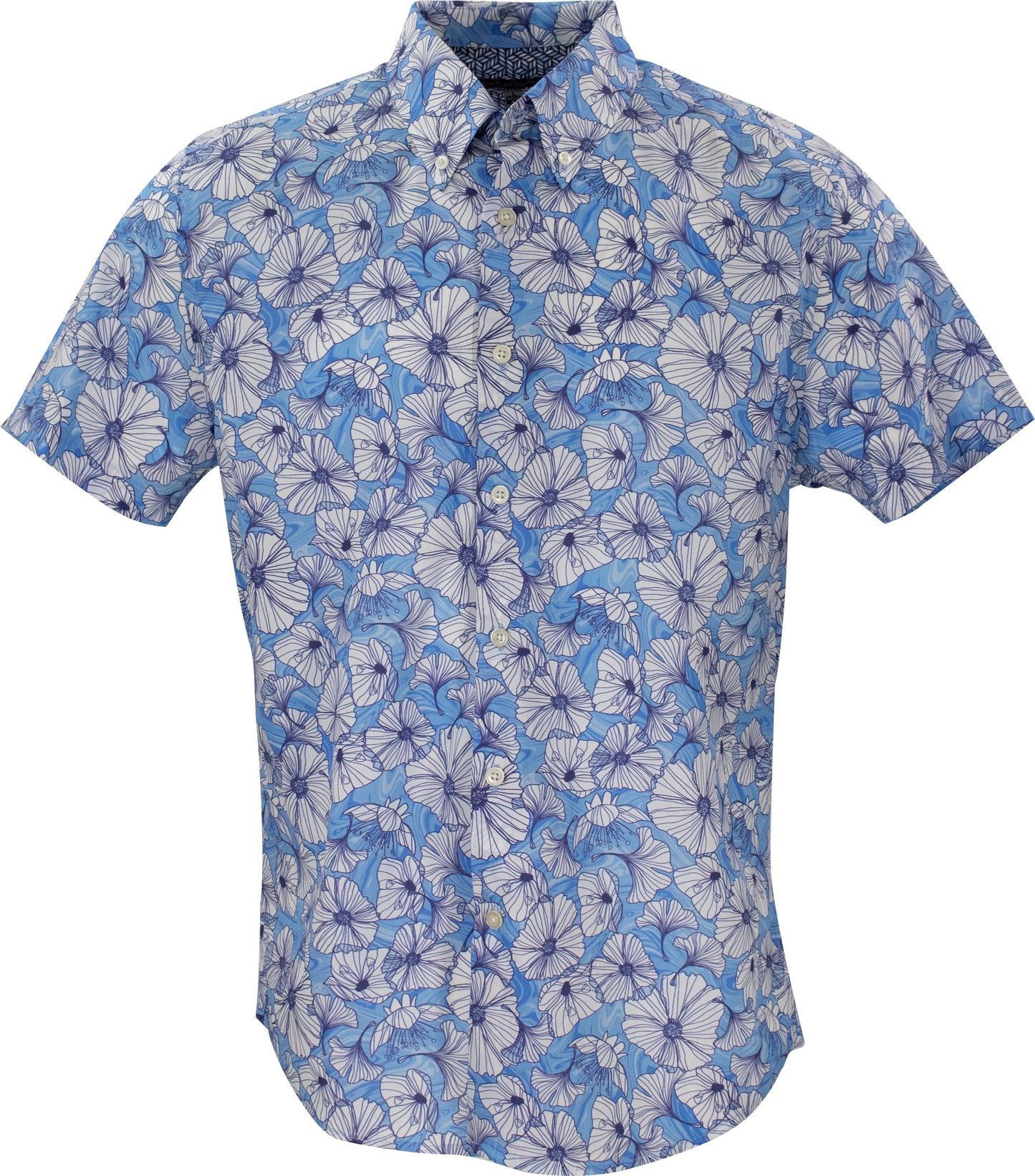 TIM MARBLE FLORAL BLUE