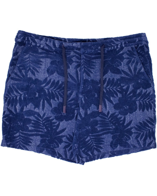 SAM FARM BLUMENHANDTUCH KURZ - MARINEBLAU