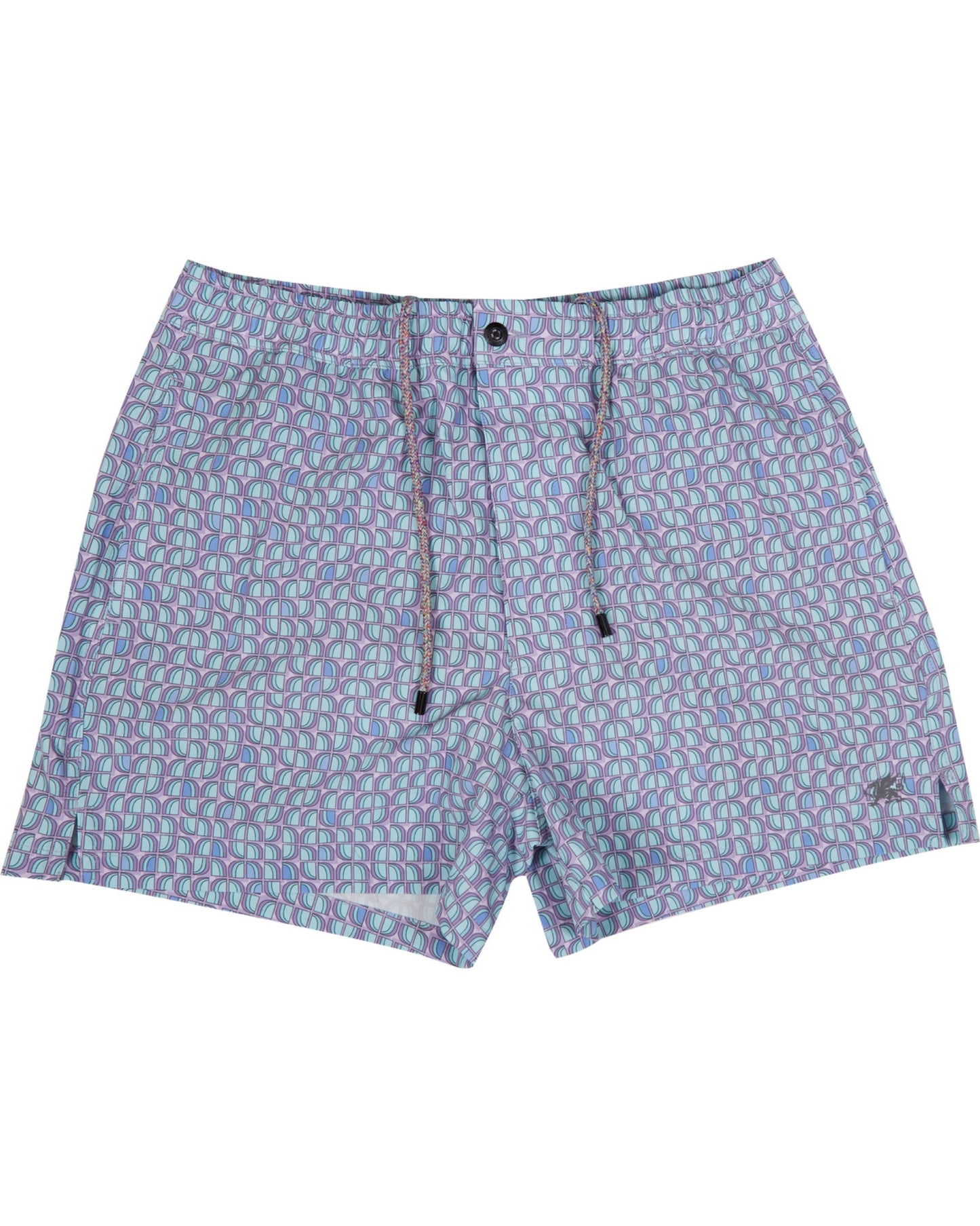Quack Petal Trio Badeshorts – Grüne Minze