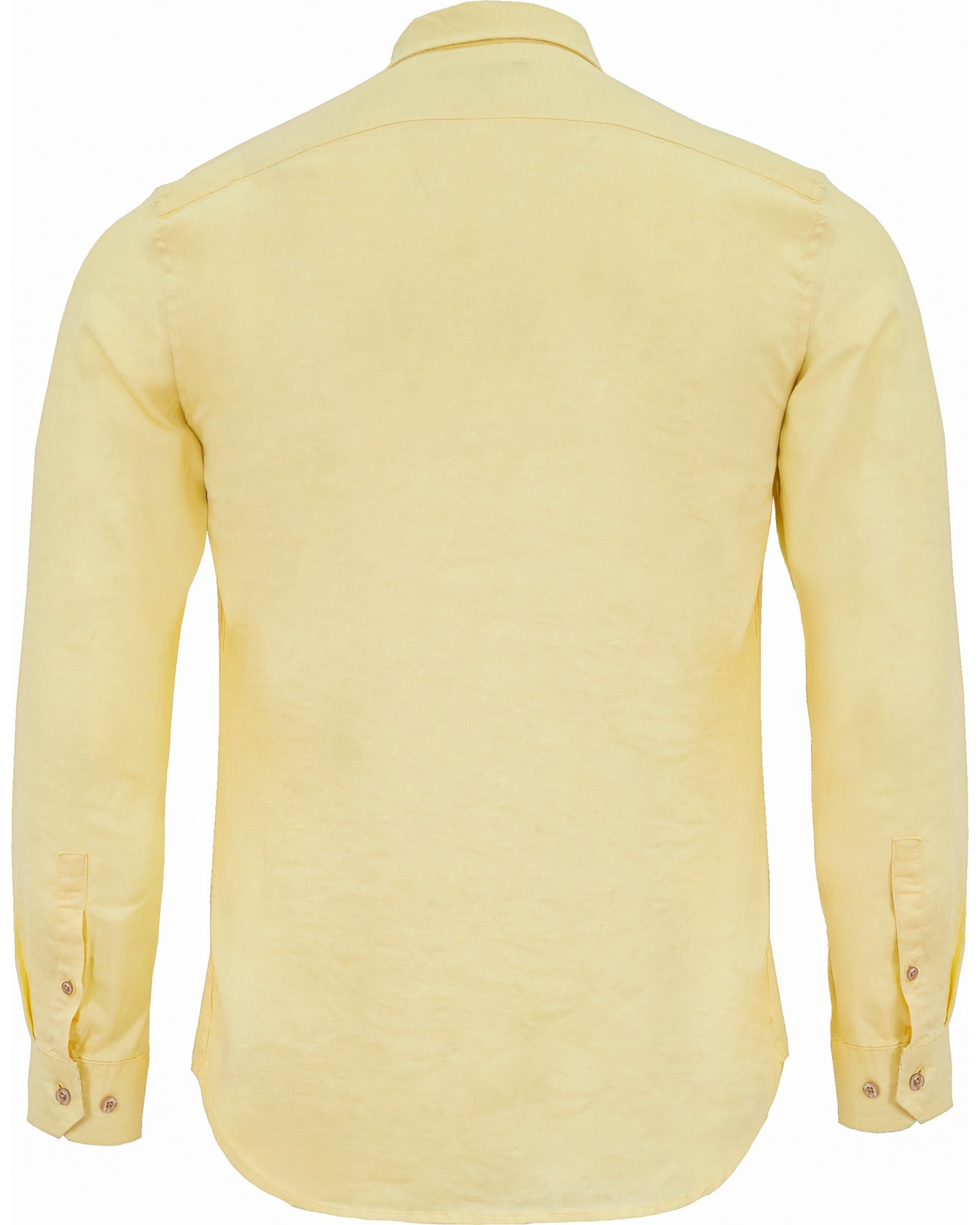 LIONEL LINEN SHIRT - SUNSHINE
