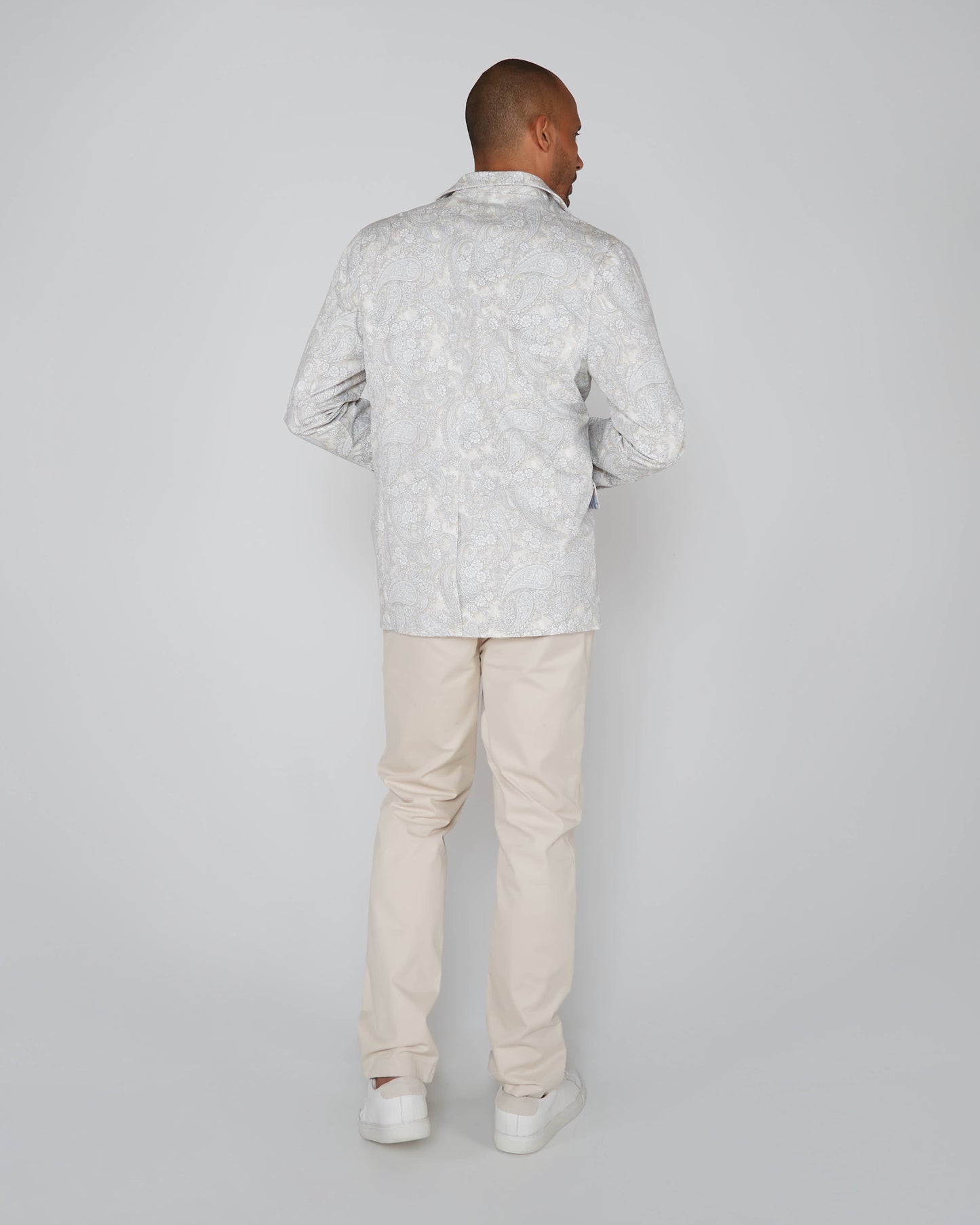 HADRIAN PAISLEY ROMANCE BLAZER – ELFENBEIN