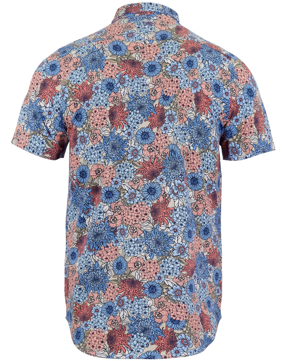 TODD GARDEN PARTY KNIT SHIRT - PINK