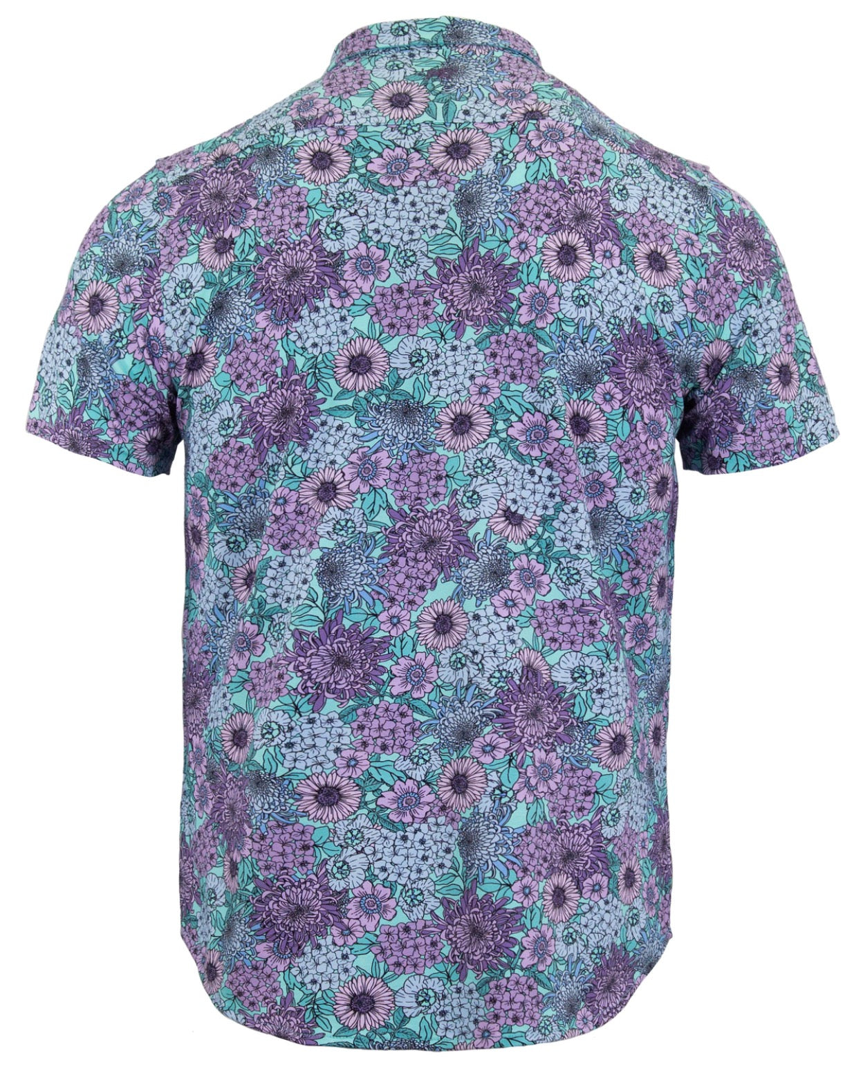 TODD GARDEN PARTY KNIT SHIRT - SPEARMINT