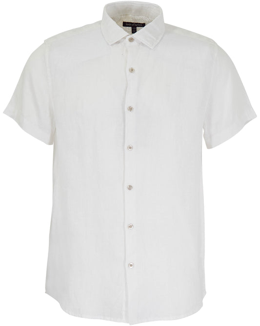 LOIC LINEN SHIRT - WHITE
