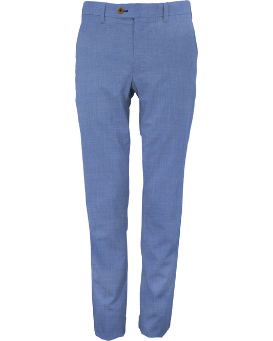 PAXTON TAILORED WOOL PANT - OCEAN
