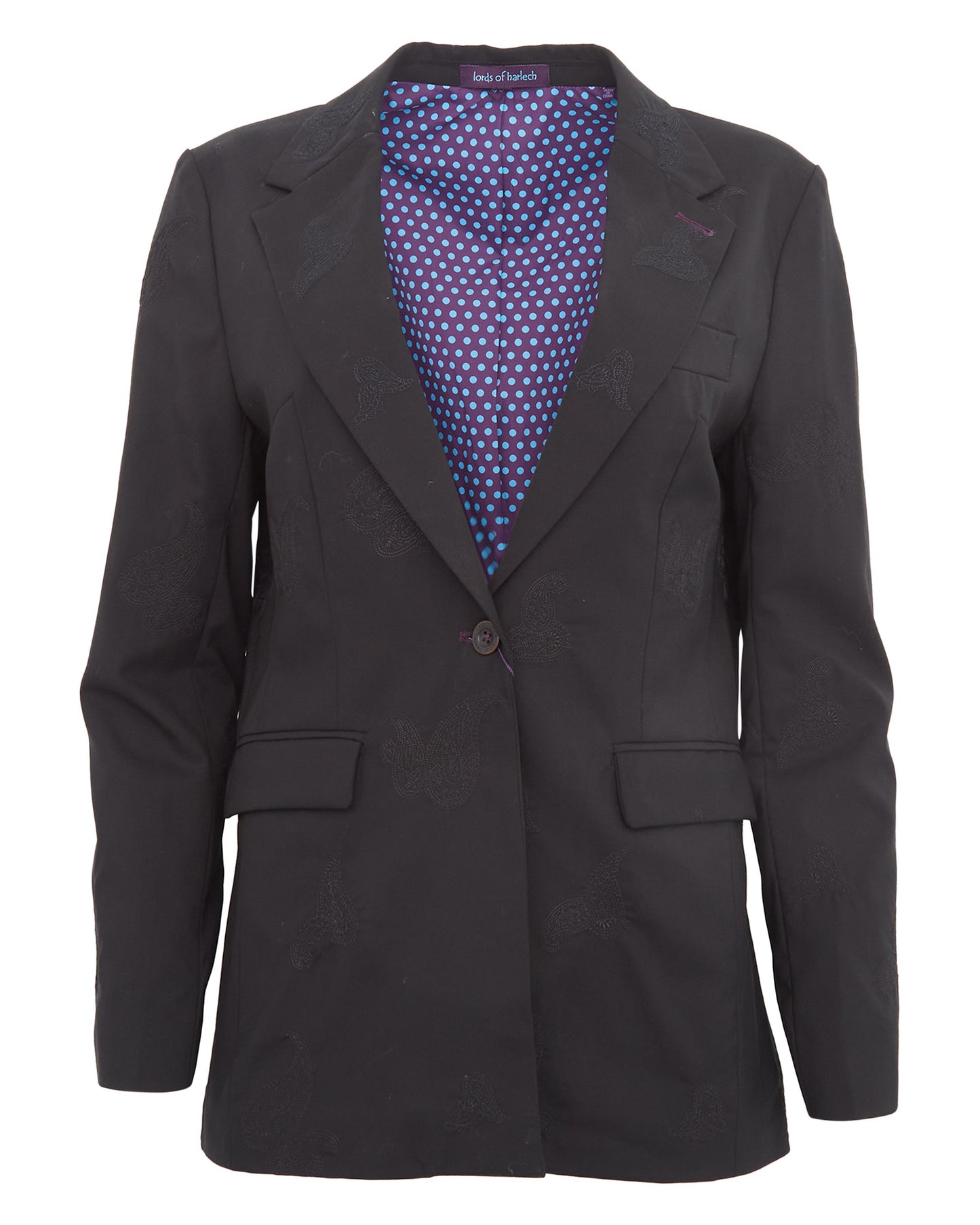 JULIA TAILORED JACKET - BLACK