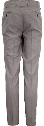 PAXTON TAILORED WOOL PANT - OAK BROWN