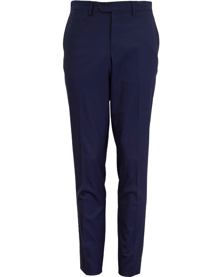 PAXTON TAILORED WOOL PANT - NAVY